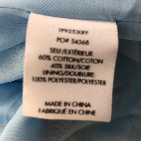 Derek Lam 10 Crosby Cami Flounce Dress Floral Print Twist Waist Mini Blue Size 6 - Picture 12 of 13